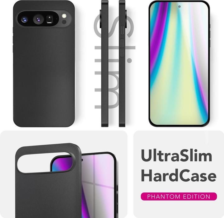 Actual product image Nalia Phantom - 0,3mm Extrem Dünn, Federleicht, Mattiert, Minimalistisch - Ultra-Slim Handycase (Google Pixel 9 Pro XL)