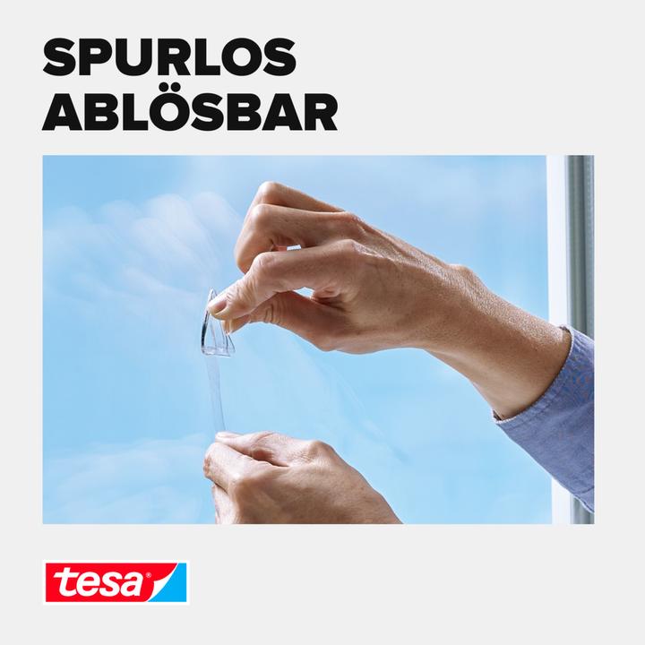 Immagine prodotto tesa Powerstrips für Glas, transparente Klebestreifen