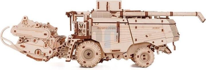 Actual product image Eco Wood Art Harvesting combine harvester