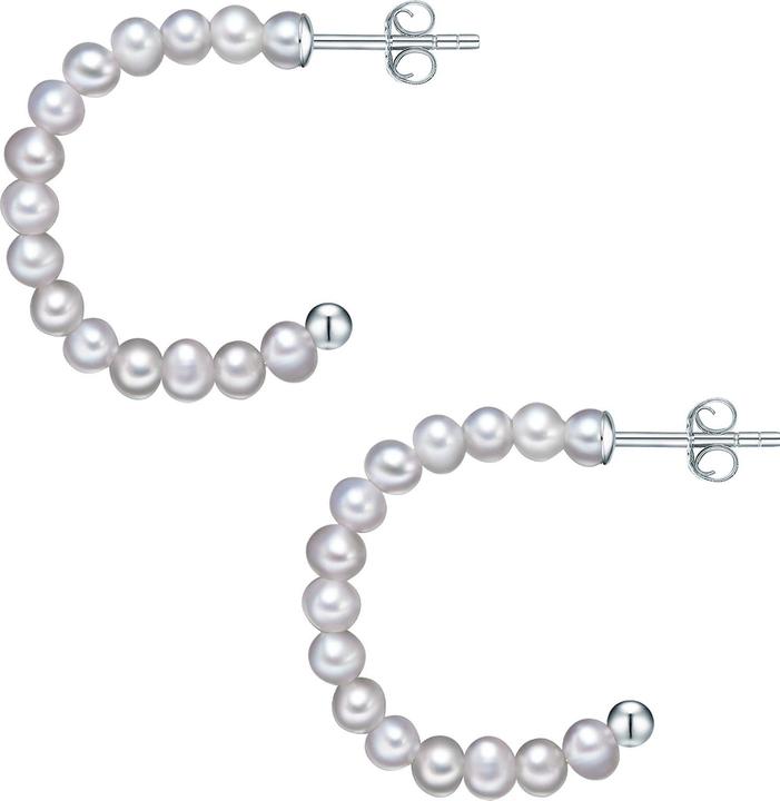 Actual product image Valero Pearls Ladies Sterling Silver Freshwater Cultured Pearls silver - 15052 (925 silver)