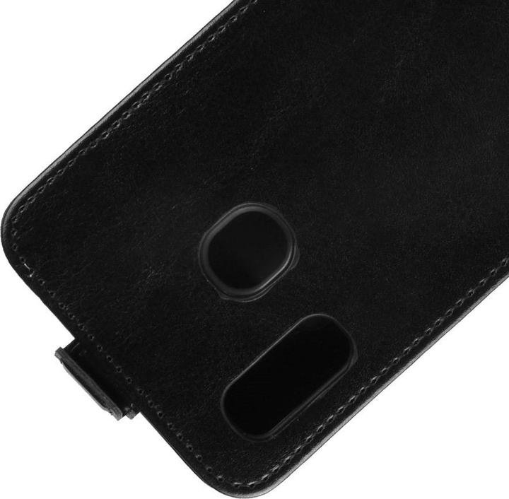 Produktbild Cover-Discount Leder Flip Case mit Fotofach vertikal (Samsung Galaxy A20e)