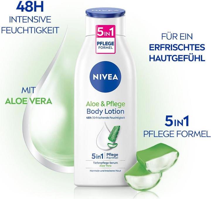 Image du produit NIVEA Aloe Pflege Body Lotion Fl 400ml (Lotion pour le corps, 400 ml)