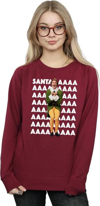 Immagine prodotto Elf Buddy Santa Scream Felpa Donna (XL)
