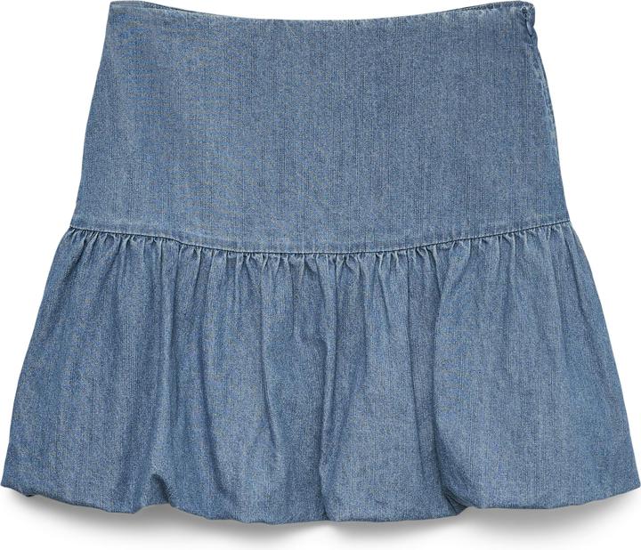 Image du produit Vero Moda VMADINE Hohe Taille Kurzer Rock Jeansrock (XL)