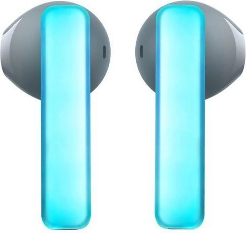 Actual product image Joyroom TWS JR-TC1 IceLens Series wireless headphones with LED lights - black (6 h, Wireless)
