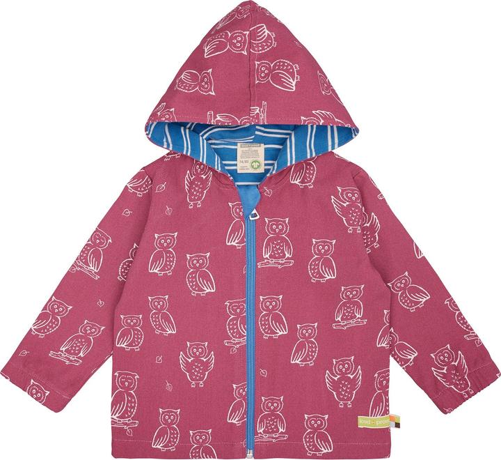 loud + proud Wasserabweisende Jacke mit Druck