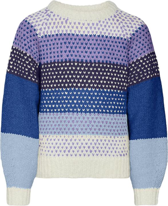 Vero Moda VMCRUZ LS O-NECK PULLOVER GA BOO GIRL Strickpullover