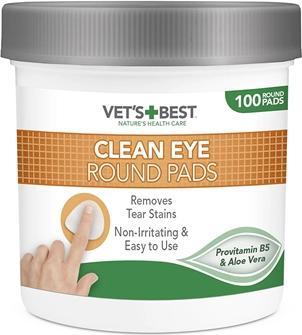 Produktbild Vet's Best Clean Eye Round Pads (Hund)