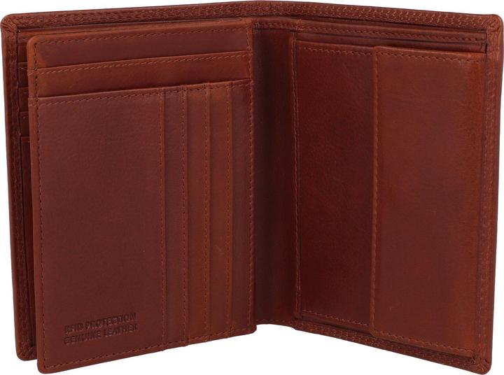 Produktbild Greenburry Vintage Geldbörse RFID Schutz Leder 10 cm