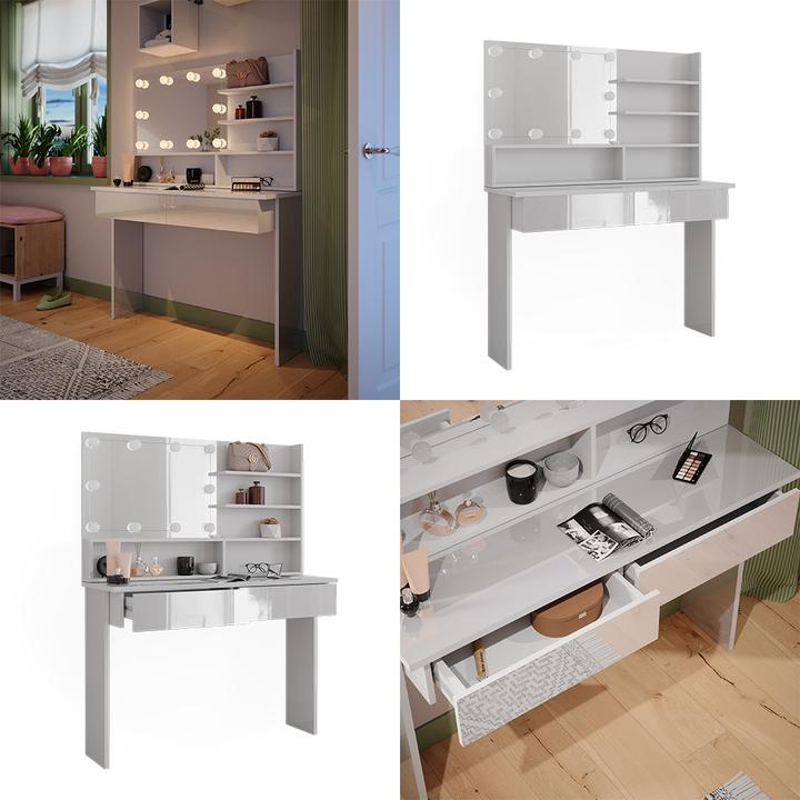 Image du produit Vicco Azur avec éclairage (120 x 40 x 83,5 cm)