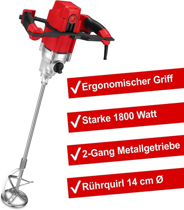 Actual product image Hecht Agitator Red 1800W