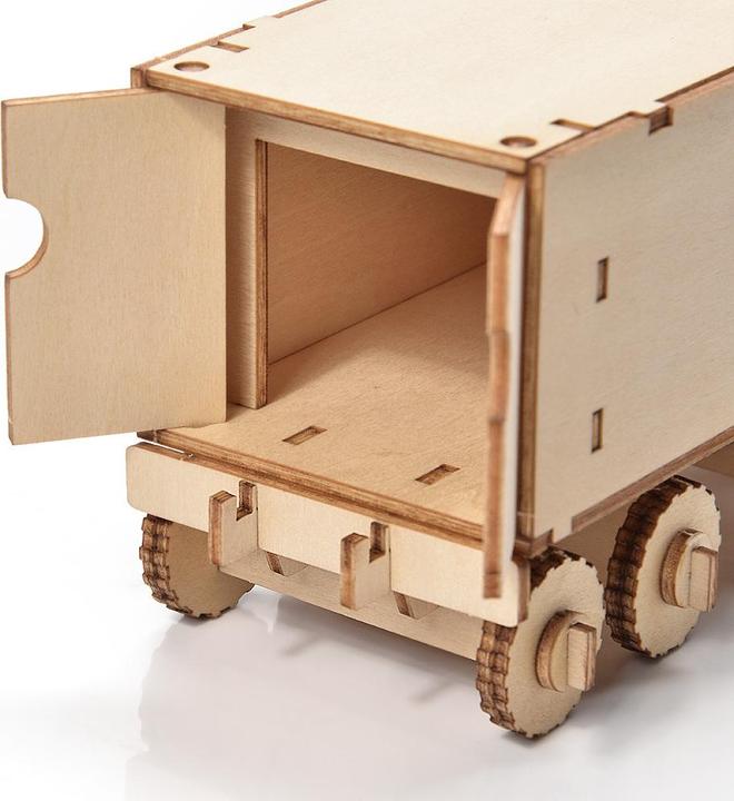 Produktbild Nice Idea Holzuzzle Model 3D - LKW