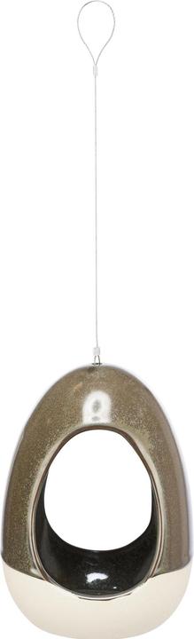 Trixie Hanging water bowl for birds, ceramic, 150 ml/ø12x16 cm, green