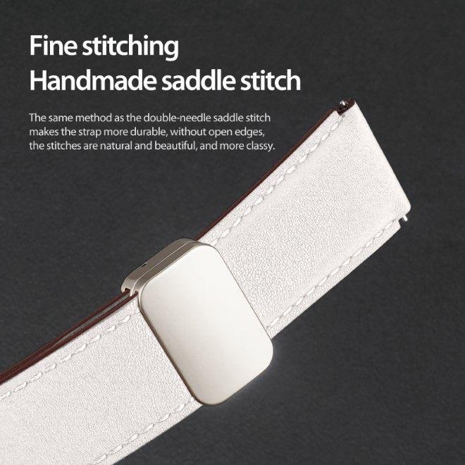 Actual product image Dux Ducis YA Series genuine leather strap (22 mm, Genuine leather, Galaxy Watch3 (45mm), Gear S3 Classic, Gear S3 Frontier)