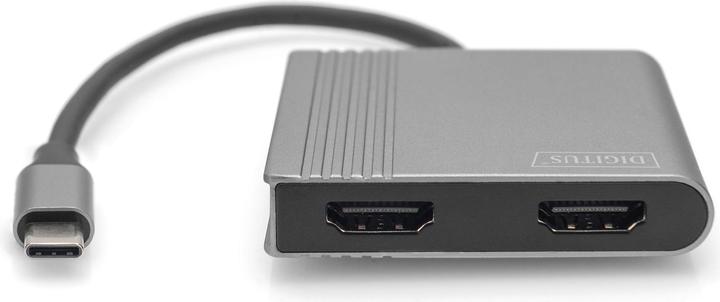 Produktbild Digitus USB Type-C 4K 2in1 HDMI Grafik-Adapter (USB Typ-C, 6 cm)