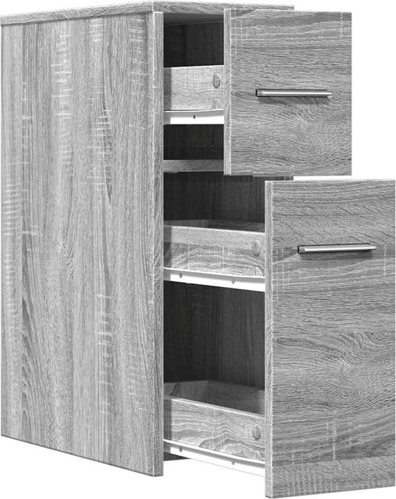 Produktbild VidaXL Badschrank Schmal mit Rollen