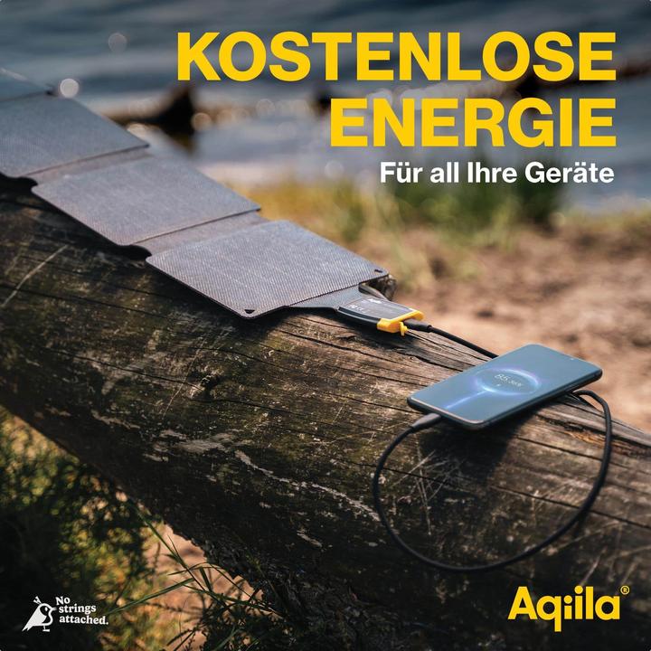Produktbild Aqiila Sunbird P21 - Foldable solar panel (21 W, 0.60 kg)
