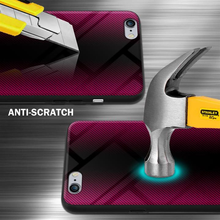 Immagine prodotto Cadorabo Copertura di vetro a strisce in TPU (Apple iPhone 6 Plus)