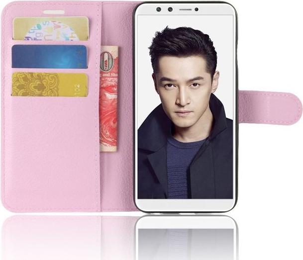 Actual product image MU Classic Litchi Leather Bookcover Series (Honor 9 Lite)