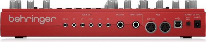 Immagine prodotto Behringer Analoghi di RD-6 rumpukone, punainen