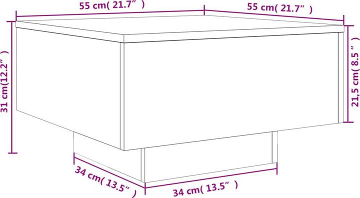 Actual product image VidaXL Jasmin (85 x 55 x 31 cm)