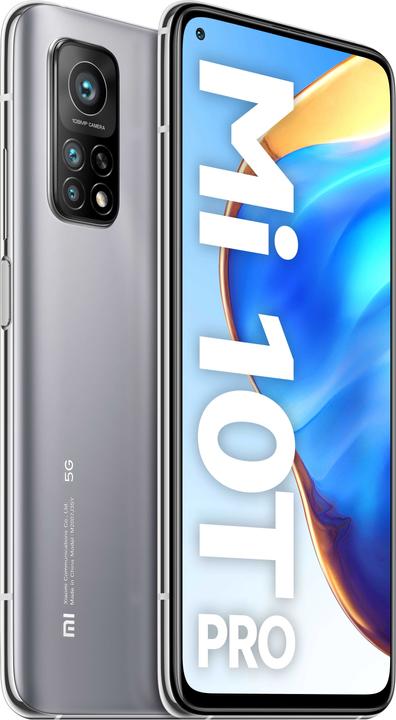 Actual product image Xiaomi Mi 10T Pro (128 GB, Lunar silver, 6.67", Dual SIM, 108 Mpx, 5G)
