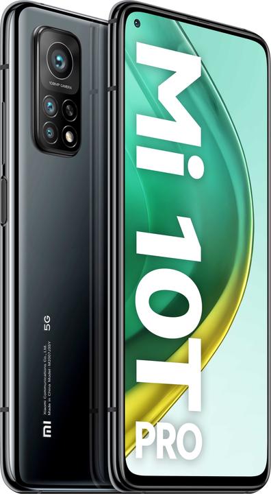 Xiaomi Mi 10T Pro (128 GB, Cosmic Black, 6.67", Dual SIM, 108 Mpx, 5G)