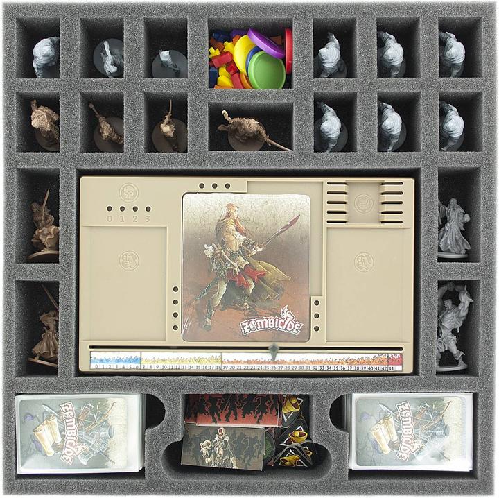 Produktbild Feldherr FH56056 - Schaumstoff-Set für Zombicide: Black Plague, Brettspielbox