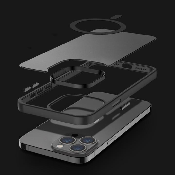 Actual product image Apfelkiste MagSafe Hybrid Cover TPU Bumper (Apple iPhone 14 Pro)