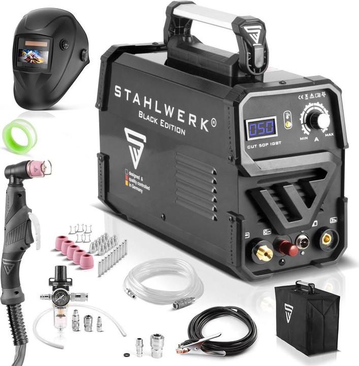 Produktbild Stahlwerk Plasmaschneider CUT 50 Pilot IGBT mit Pilotzündung Vollausstattung