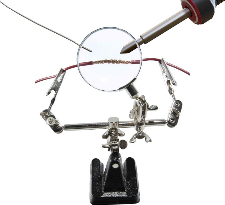 Immagine prodotto Weller Erem Supporto per circuito stampato con lente d'ingrandimento Ingrandimento x 4 (Terza mano)