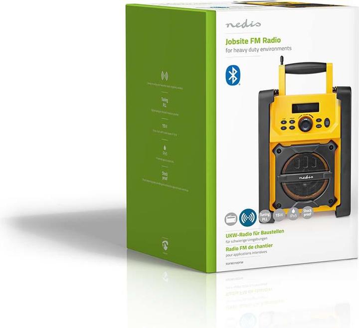 Actual product image Nedis FM Radio RDFM3100YW (FM, Bluetooth)