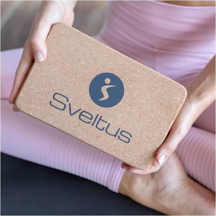Actual product image Sveltus Cork yoga block