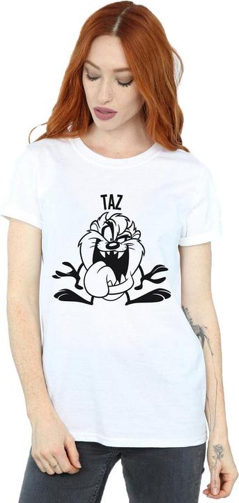 Immagine prodotto Looney Tunes Taz Large Head Maglietta Ampia Donna (M)