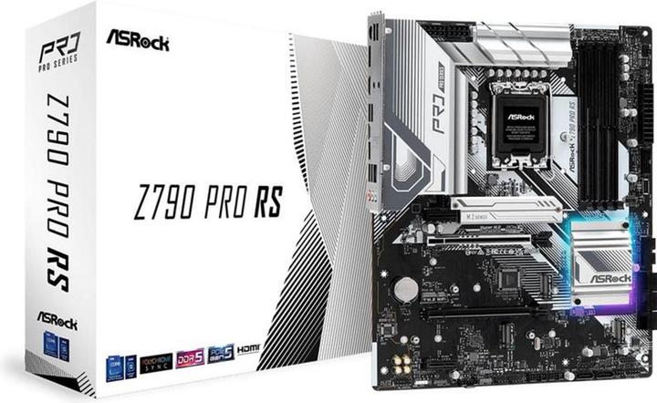 Image du produit AsRock Z790 Pro RS (LGA 1700, Intel Z790, ATX)