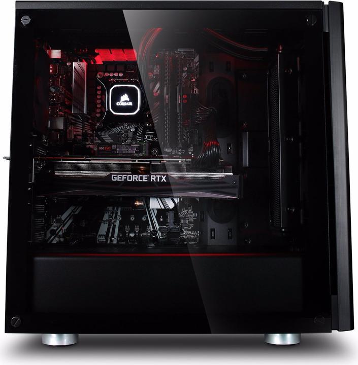 Actual product image Mifcom SAVAGE RTX2080Ti Core i7 Advanced (Intel Core i7-10700K, 32 GB, 1000 GB, GeForce RTX 2080 Ti)
