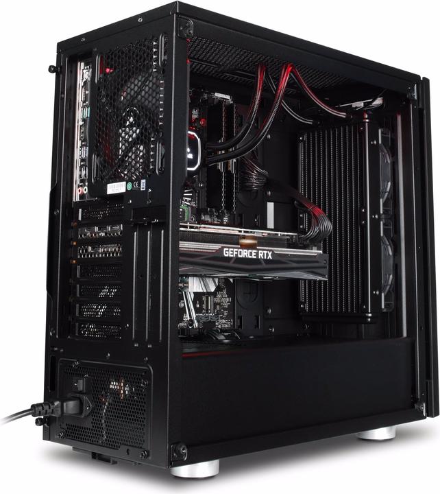 Actual product image Mifcom SAVAGE RTX2080Ti Core i7 Advanced (Intel Core i7-10700K, 32 GB, 1000 GB, GeForce RTX 2080 Ti)