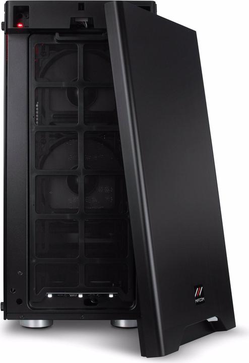 Actual product image Mifcom SAVAGE RTX2080Ti Core i7 Advanced (Intel Core i7-10700K, 32 GB, 1000 GB, GeForce RTX 2080 Ti)