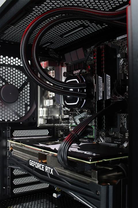 Actual product image Mifcom SAVAGE RTX2080Ti Core i7 Advanced (Intel Core i7-10700K, 32 GB, 1000 GB, GeForce RTX 2080 Ti)