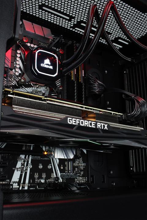 Actual product image Mifcom SAVAGE RTX2080Ti Core i7 Advanced (Intel Core i7-10700K, 32 GB, 1000 GB, GeForce RTX 2080 Ti)