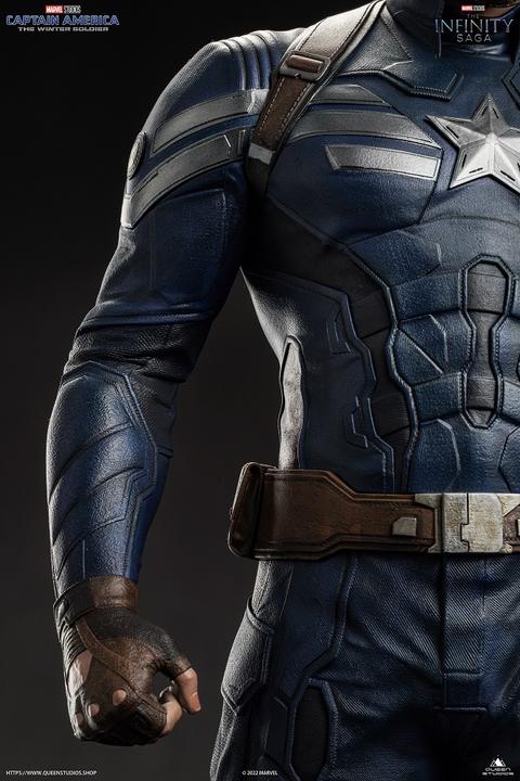 Immagine prodotto Queen Studios Statua 1/4 di Capitan America - Il Soldato d'Inverno "Capitan America