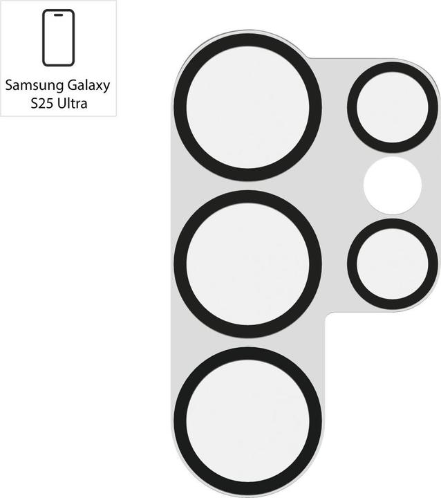 Actual product image Hama Cam Protect Galaxy S25 Ultra (1 Piece, Samsung Galaxy S25 Ultra)