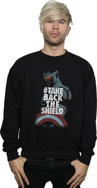 Immagine prodotto Captain America Sam Wilson Take Back The Shield Felpa Uomo (S)