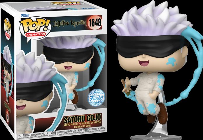Actual product image Funko POP! Jujutsu Kaisen Satoru Gojo (Graffiti Battle) Exclusive