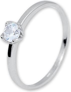 Brilio White gold engagement ring with zircon 226 001 01077 07 - Circuit: 58 mm (58)