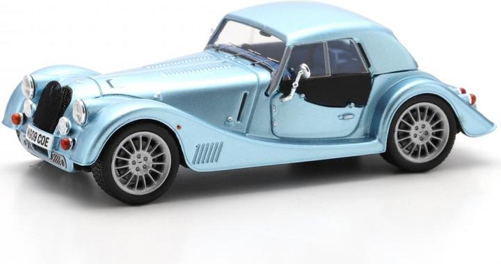 Schuco Morgan Plus sei blu chiaro 1:43