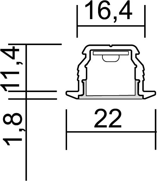 Actual product image L&S LED recessed luminaires Emotion Manila IV 24 V (846.30 lm)