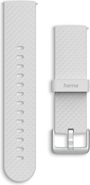 Produktbild Hama Armband zum Wechseln für Smartwatch 5010, Silikon, Grau (Silikon)