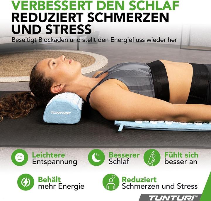 Produktbild Tunturi Akupressur-Matte und -Kissen