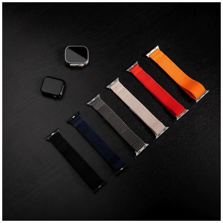 Immagine prodotto Fixed Cinturino Apple Watch Ultra 49 mm in nylon, rosso (Nylon intrecciato di alta qualità)